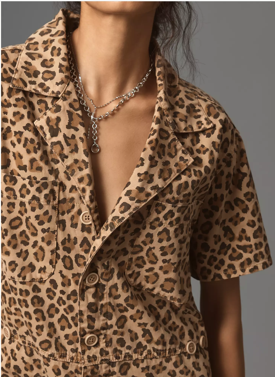 Pistola Short Sleeve Jumper- Leopard-Feline