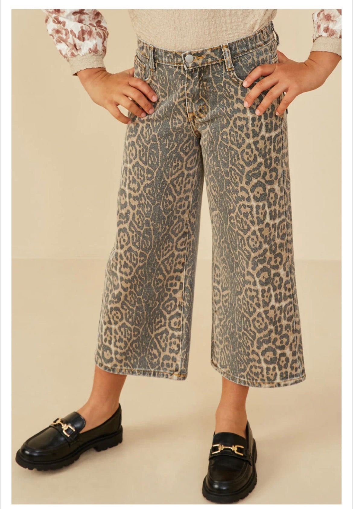 Girls Leopard Pant