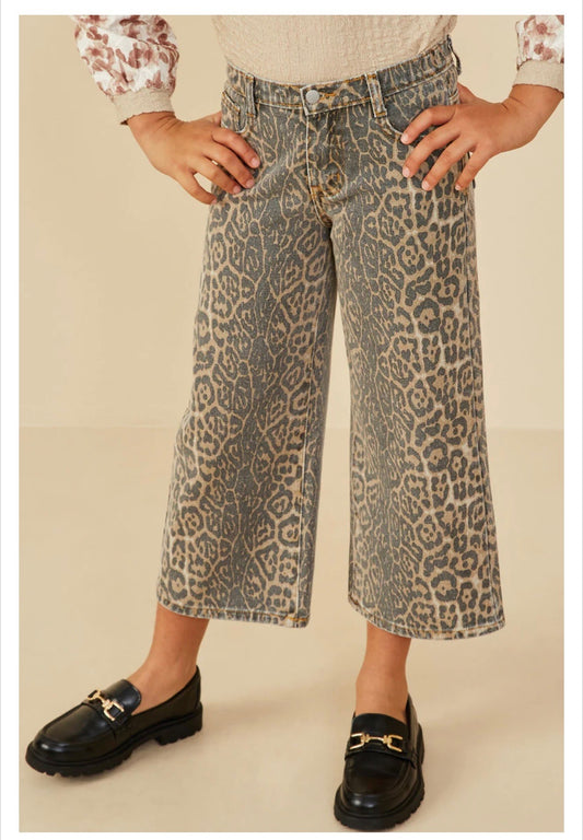 Girls Leopard Pant