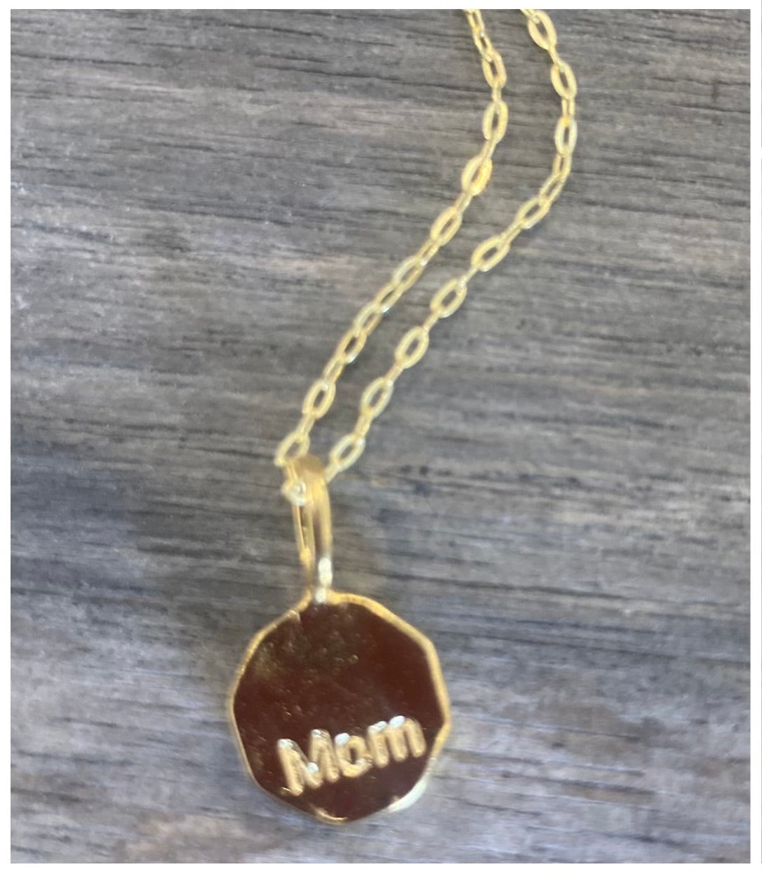 Mom Gold Necklace by Charlene K. (14k Gold-Filled)