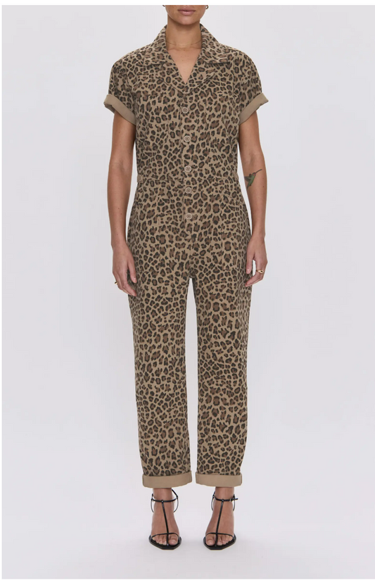 Pistola Short Sleeve Jumper- Leopard-Feline