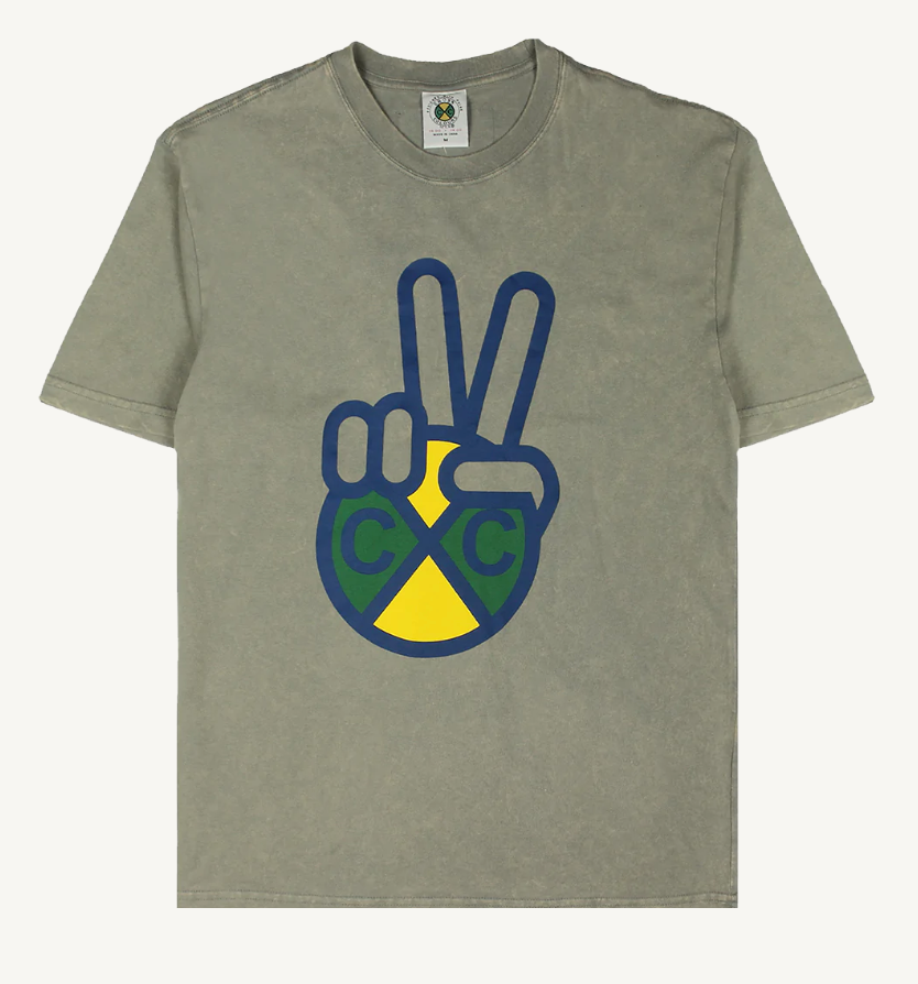 Cross Colours - Peace Hand Logo T-Shirt